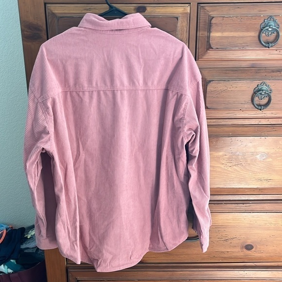 Women’s Mauve Corduroy Shirt Size  XL NWOT - Picture 5 of 9